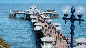 Best British piers: Llandudno, Conwy, food stalls